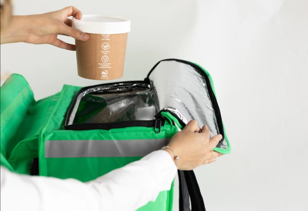 Uber Eats Optimized Telescopic Delivery Bag