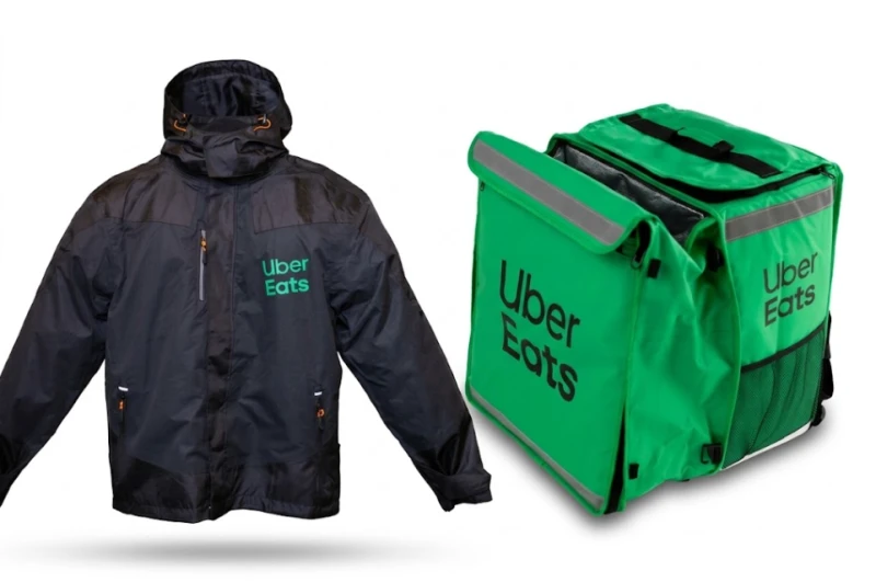 Uber Eats Optimized Telescopic Delivery Bag + Jacket